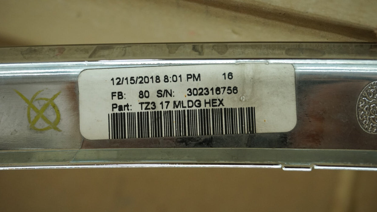 2019-2021 ACURA RDX FRONT CHROME PLASTIC GRILLE SURROUND MOLDING TRIM OEM