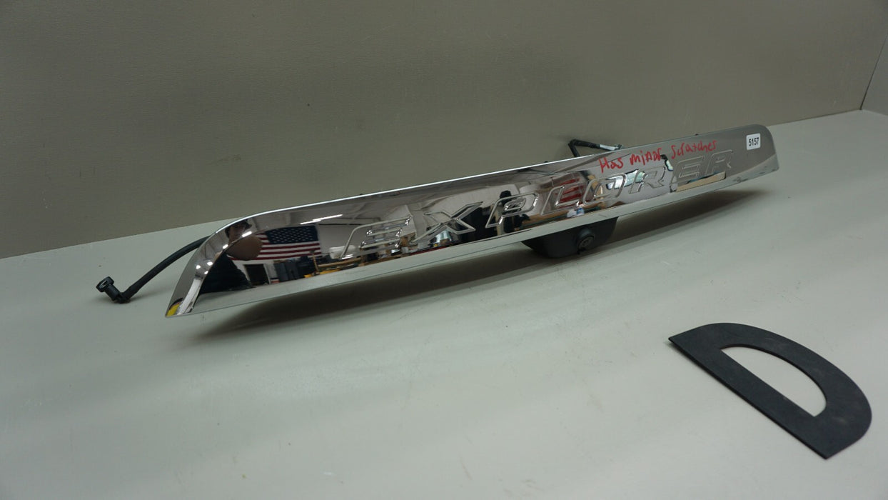 2020-2021 FORD EXPLORER REAR LIFTGATE MOLDING WITH CAMERA OEM LB5B-S42509-AGW