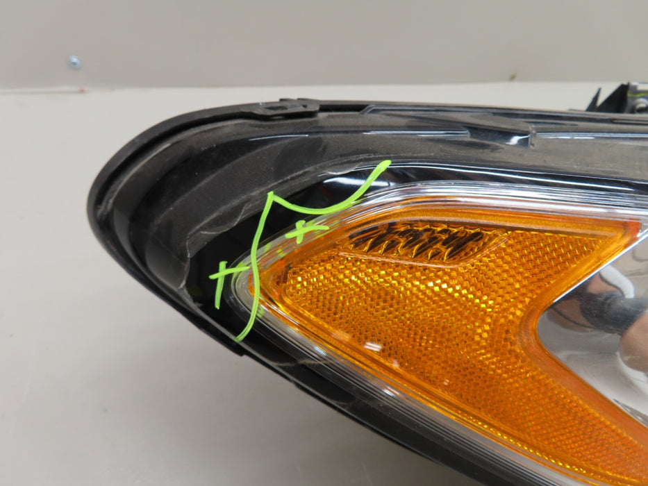 2013 - 2016 FORD FUSION FRONT RIGHT PASSENGER SIDE HEADLIGHT LAMP HALOGEN OEM