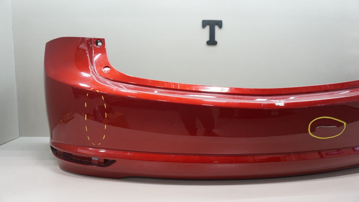 2015-2017 ACURA TLX REAR BUMPER COVER PANEL OEM 71501TZ3A000
