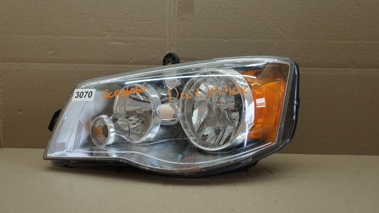 2008-2016 CHRYSLER TOWN AND COUNTRY  LEFT DRIVER SIDE HALOGEN HEADLIGHT OEM