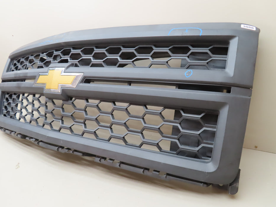 2014-2015 Chevrolet Silverado 1500 Work Truck FRONT Black Grille GRILL OEM