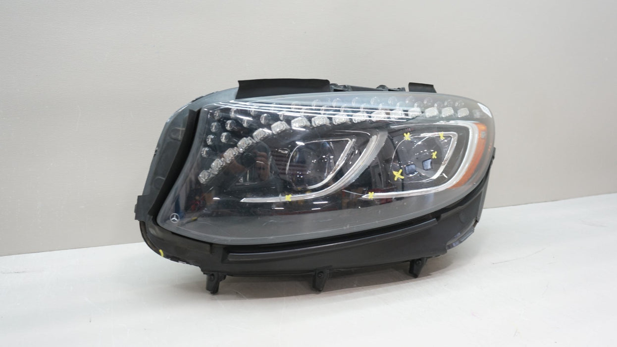 2015-2021 MERCEDES-BENZ S-CLASS W217 COUPE LEFT LED HEADLIGHT OEM A2178202361