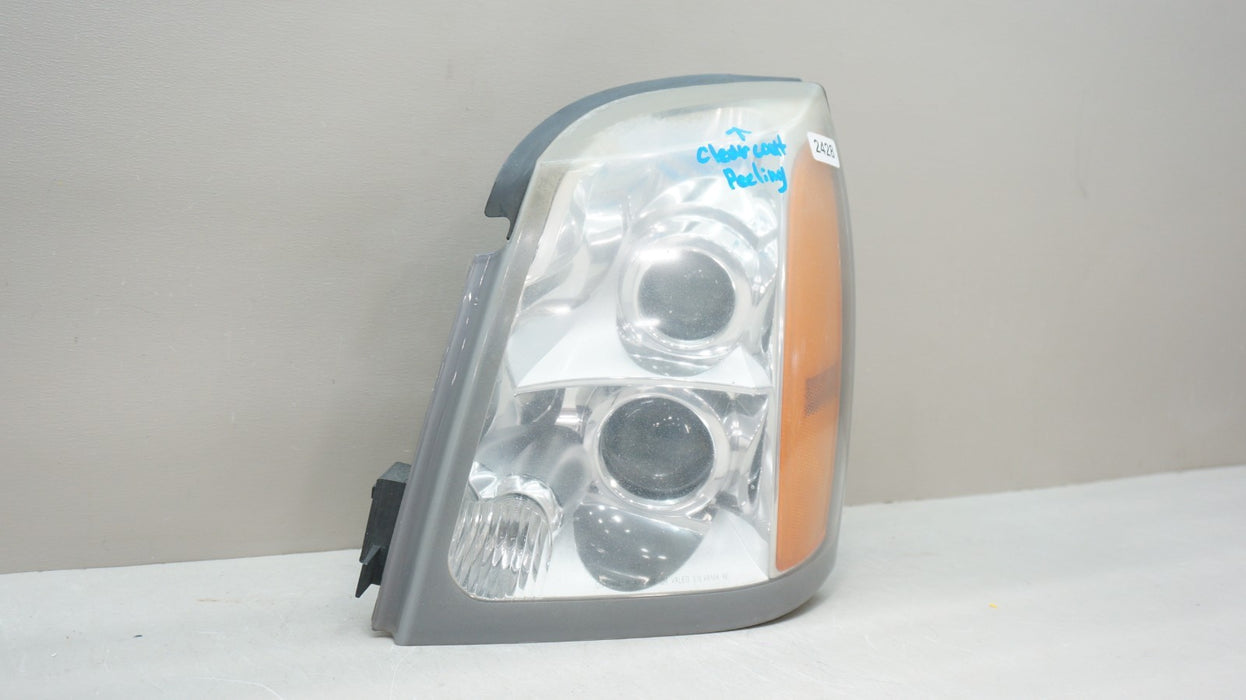 2004-2009 CADILLAC SRX FRONT LEFT DRIVER SIDE HALOGEN HEADLIGHT OEM 15926967