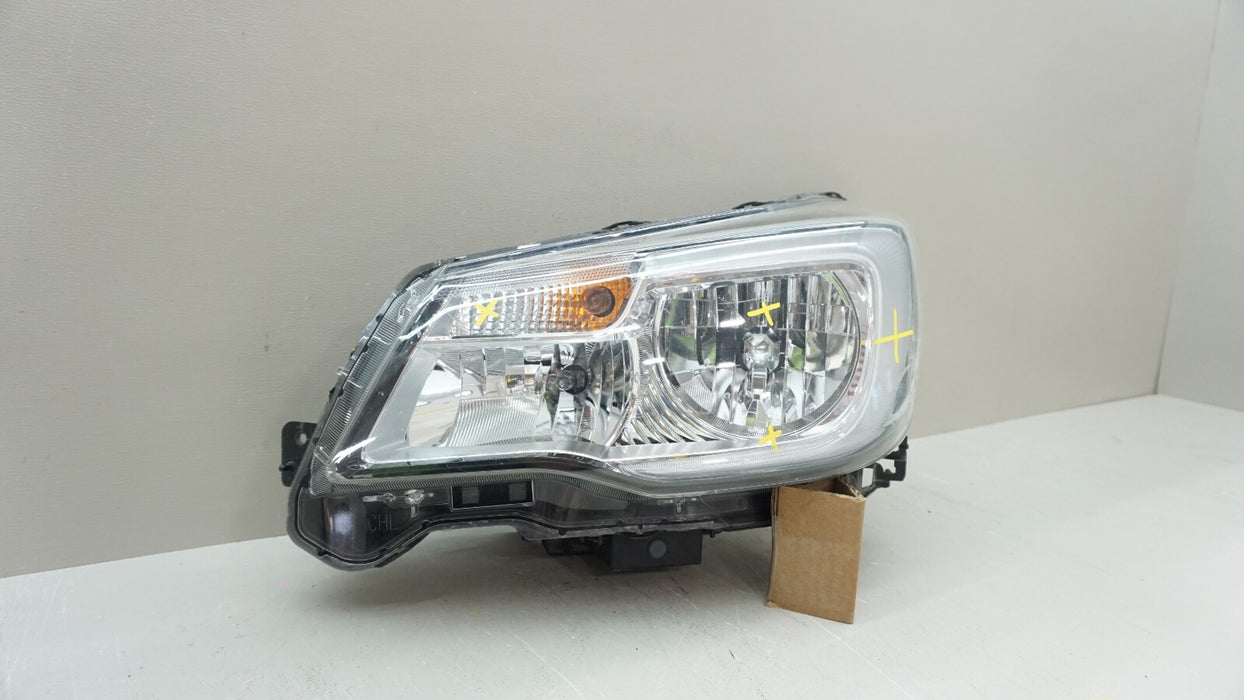 2017-2018 SUBARU FORESTER FRONT LH LEFT DRIVER SIDE HALOGEN HEADLIGHT OEM