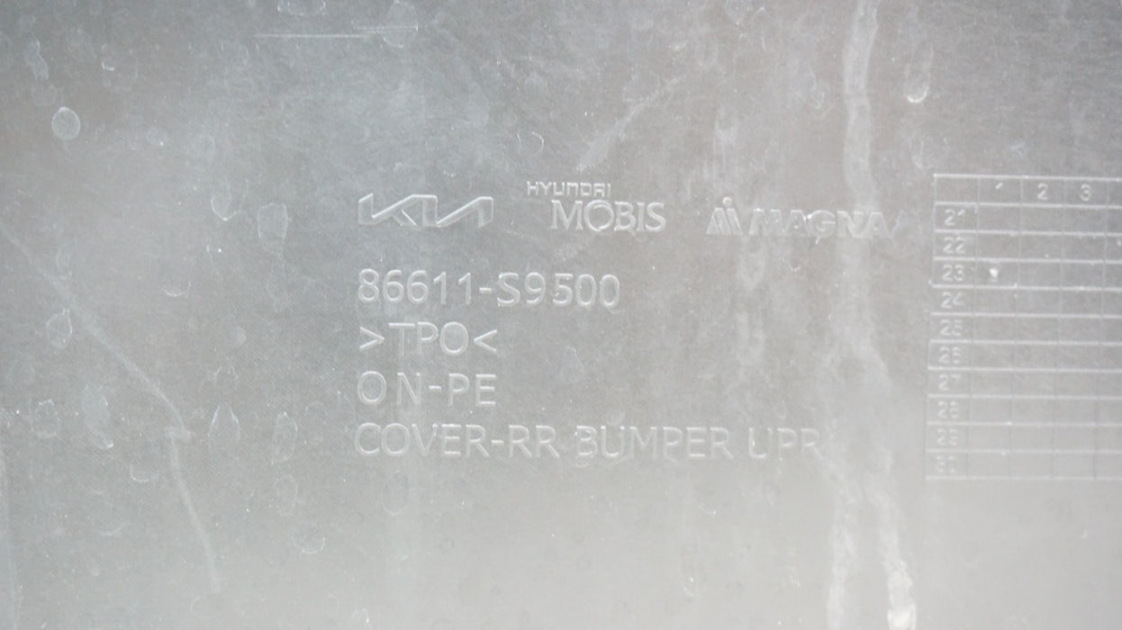 2023-2025 KIA TELLURIDE REAR UPPER BUMPER COVER 86611-S9500 OEM