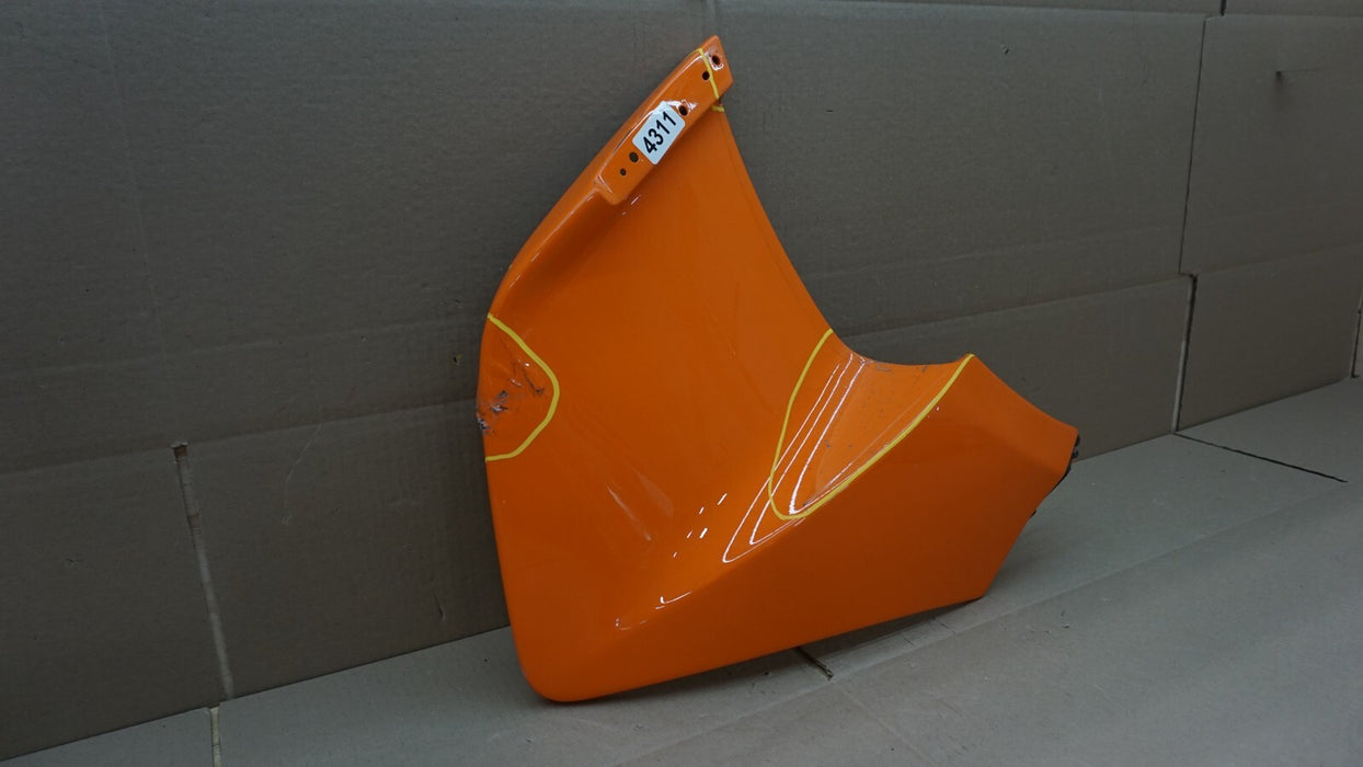 2018-2021 MCLAREN 600LT REAR LEFT CARBON FIBER BUMPER CAP COVER OEM 13AB511RP