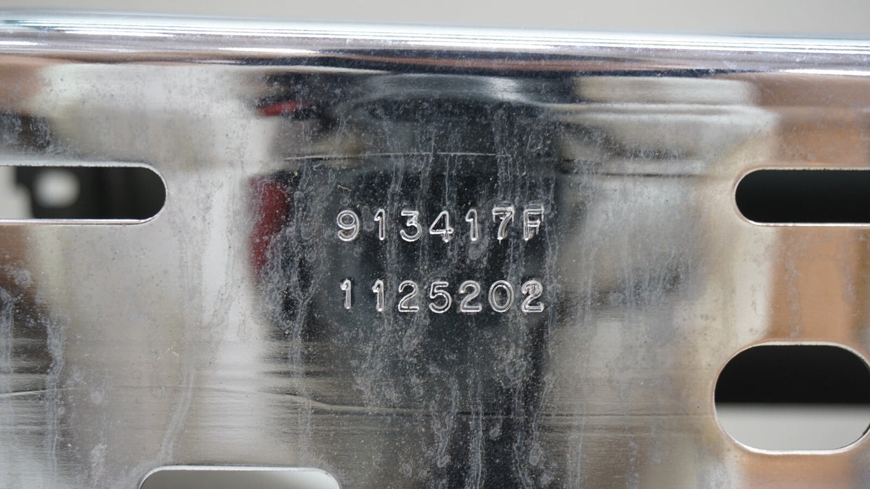 NEW!! 2009-2014 FORD F150 REAR LEFT DRIVER SIDE METAL CHROME BUMPER CAP OEM