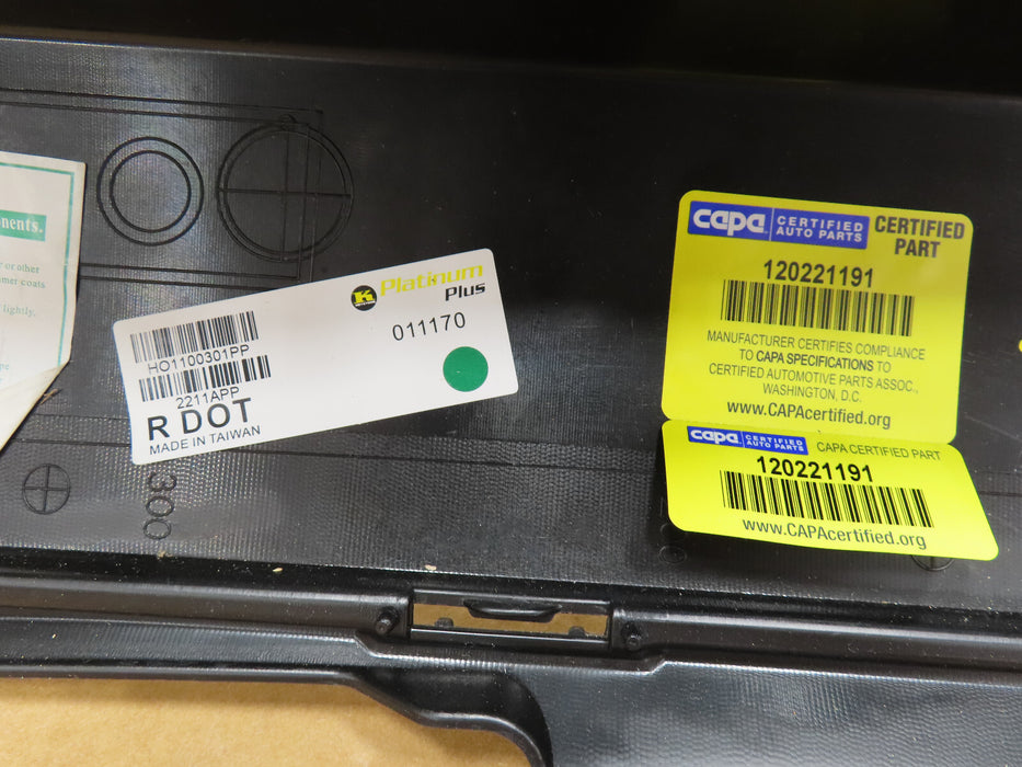 2017 2018 2019 HONDA CR-V REAR BUMPER COVER AFTERMARKET CAPA 120221191