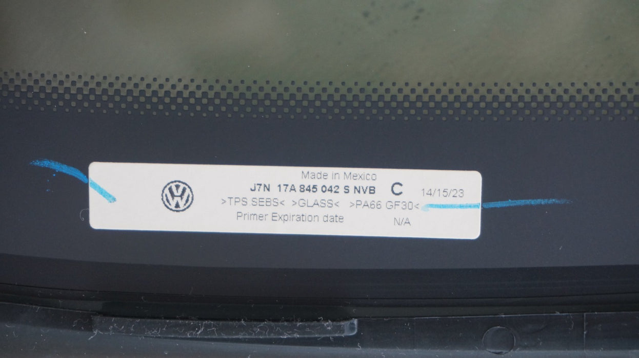 2025 VOLKSWAGEN JETTA REAR RIGHT QUARTER GLASS PANEL OEM *NEW* 17A-845-042-S