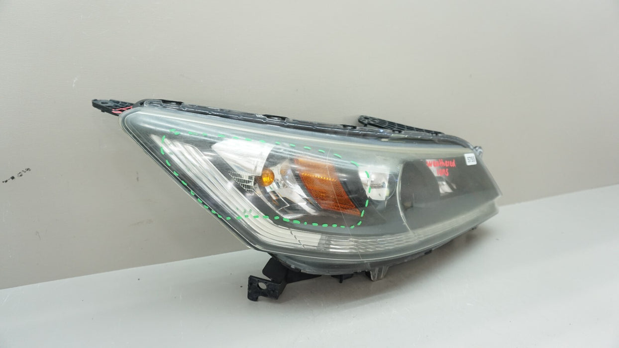 2013-2015 HONDA ACCORD FRONT RIGHT PASSENGER SIDE HEADLIGHT HALOGEN OEM 13 14 15