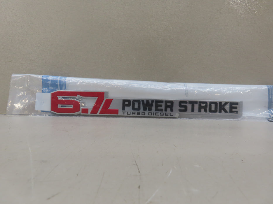 2023 2024 FORD F-250 F-350 6.7L POWERSTROKE FRONT DOOR NAMEPLATE EMBLEM OEM
