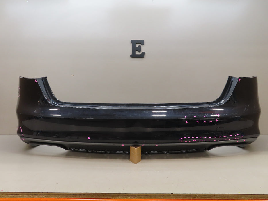 2013-2015 AUDI A4 S-LINE REAR BUMPER COVER W/ LOWER OEM 8K5807511J