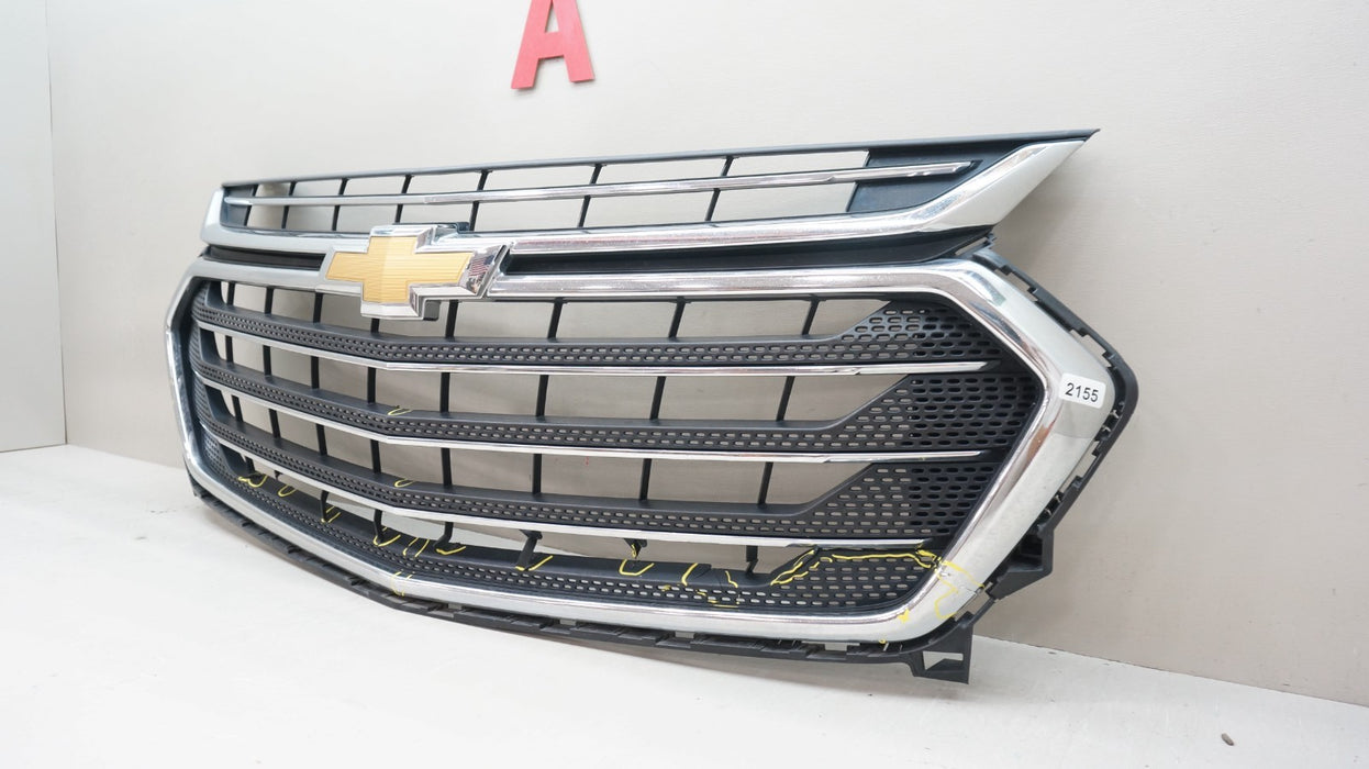 2018-2021 CHEVROLET TRAVERSE FRONT BUMPER RADIATOR GRILLE OEM 84344488 *DAMAGED*