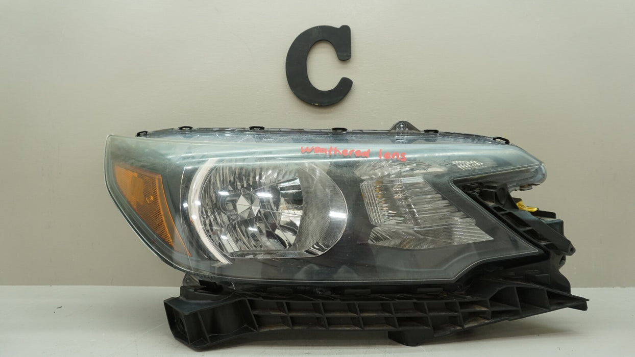 2012-2014 HONDA CR-V FRONT RIGHT PASSENGERS SIDE HALOGEN HEADLIGHT OEM 12 13 14