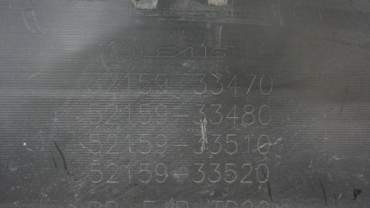 2019-2020 LEXUS ES350 REAR BUMPER COVER PANEL OEM 52159-33470