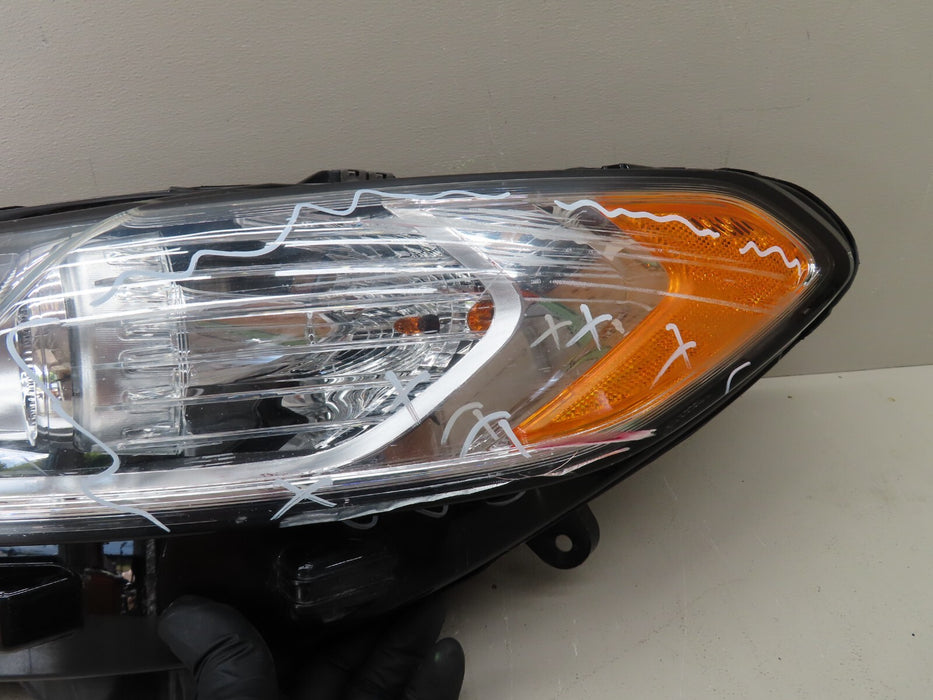 2014 - 2016 FORD FUSION FRONT LEFT DRIVER SIDE HEADLIGHT LAMP HALOGEN OEM