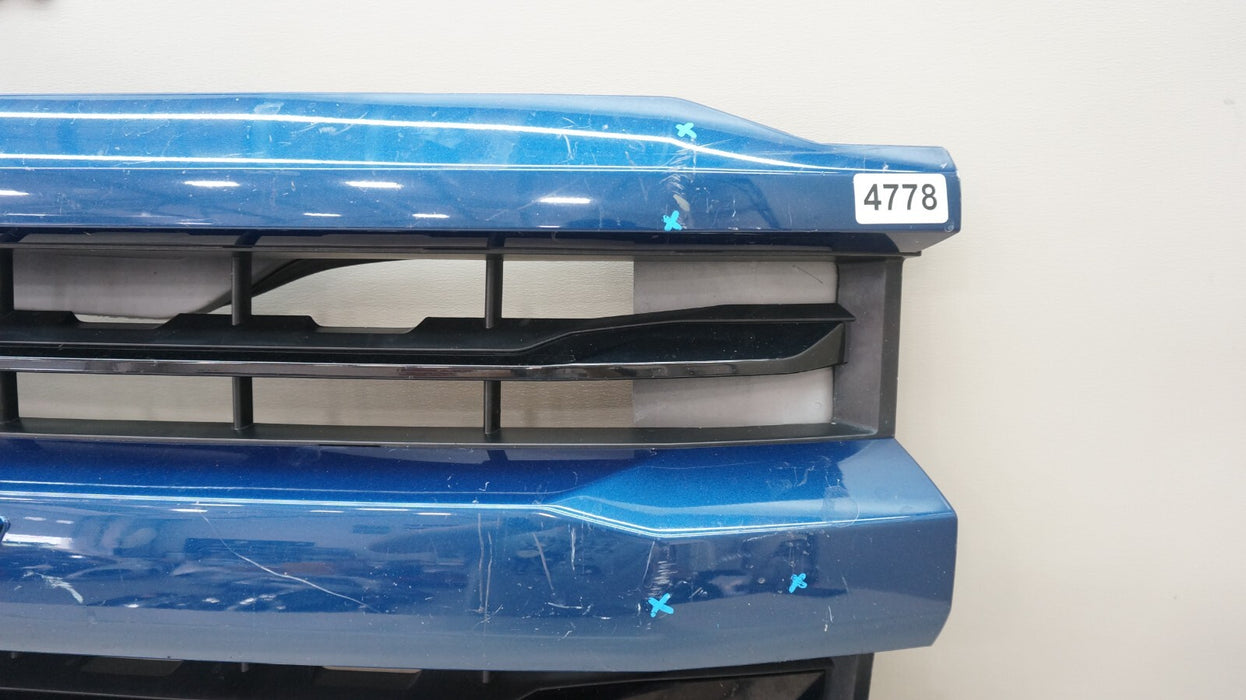 2016-2018 CHEVROLET SILVERADO 1500 Z71 FRONT BUMPER RADIATOR GRILLE OEM
