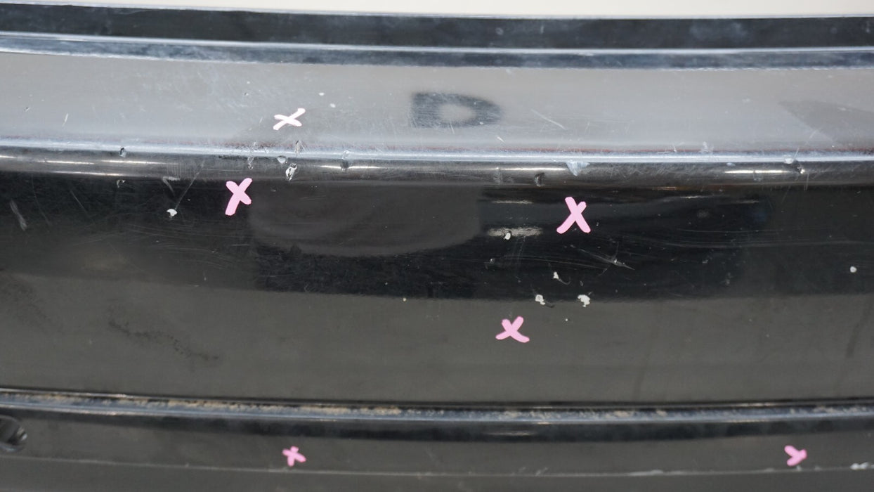 2009-2012 AUDI Q5 REAR BUMPER COVER PANEL W/ SPOILER VALANCE OEM 8R0807385C