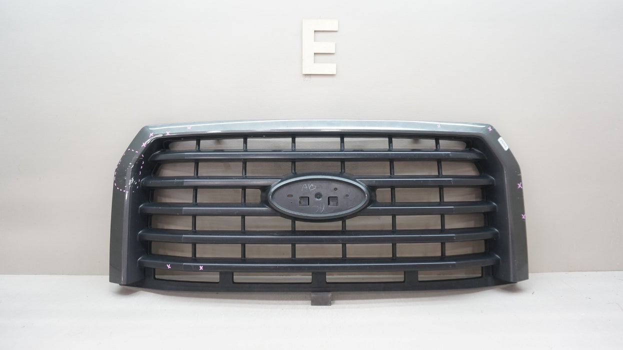 2015-2017 FORD F150 F-150 FRONT BUMPER RADIATOR GRILLE OEM FL34-8200