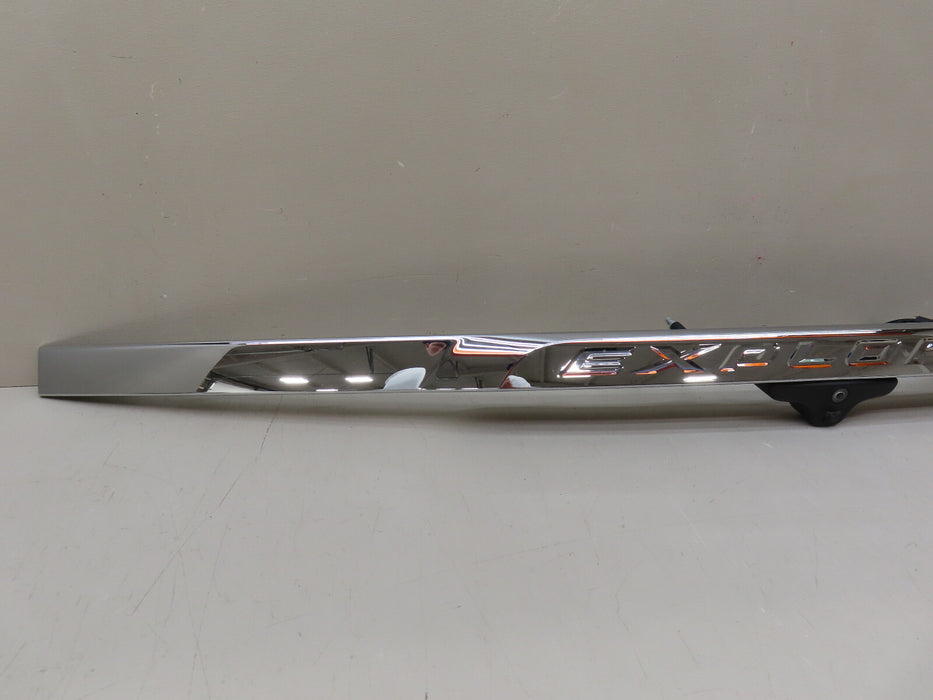 2016-2019 FORD EXPLORER REAR LIFT GATE CHROME TRIM MOLDING OEM