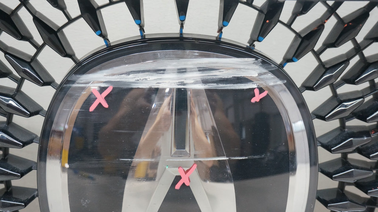 2022-2024 ACURA MDX FRONT UPPER RADIATOR GRILLE OEM 71120TYAA000