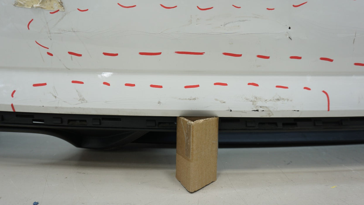 2015 2016 AUDI A3 REAR MAIN BUMPER COVER PANEL OEM 8V5.807.521.AE