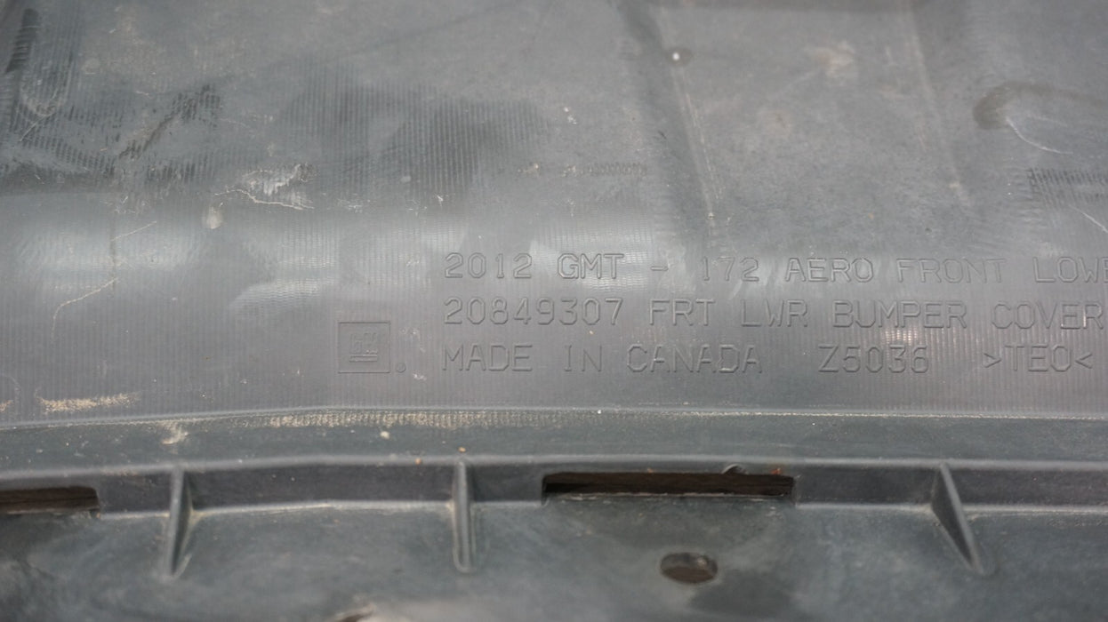 2012-2015 CHEVROLET EQUINOX FRONT LOWER BUMPER COVER OEM 20849307