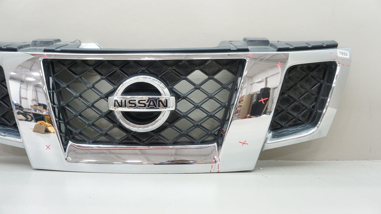 2009-2021 NISSAN FRONTIER FRONT UPPER RADIATOR GRILLE 62310-9BA0A OEM