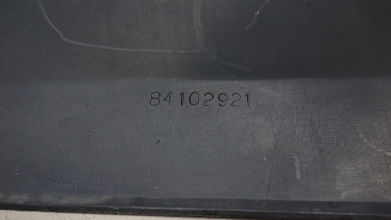 2017-2019 CADILLAC XT5 REAR BUMPER COVER PANEL W/ SENSOR HOLE OEM 84102921