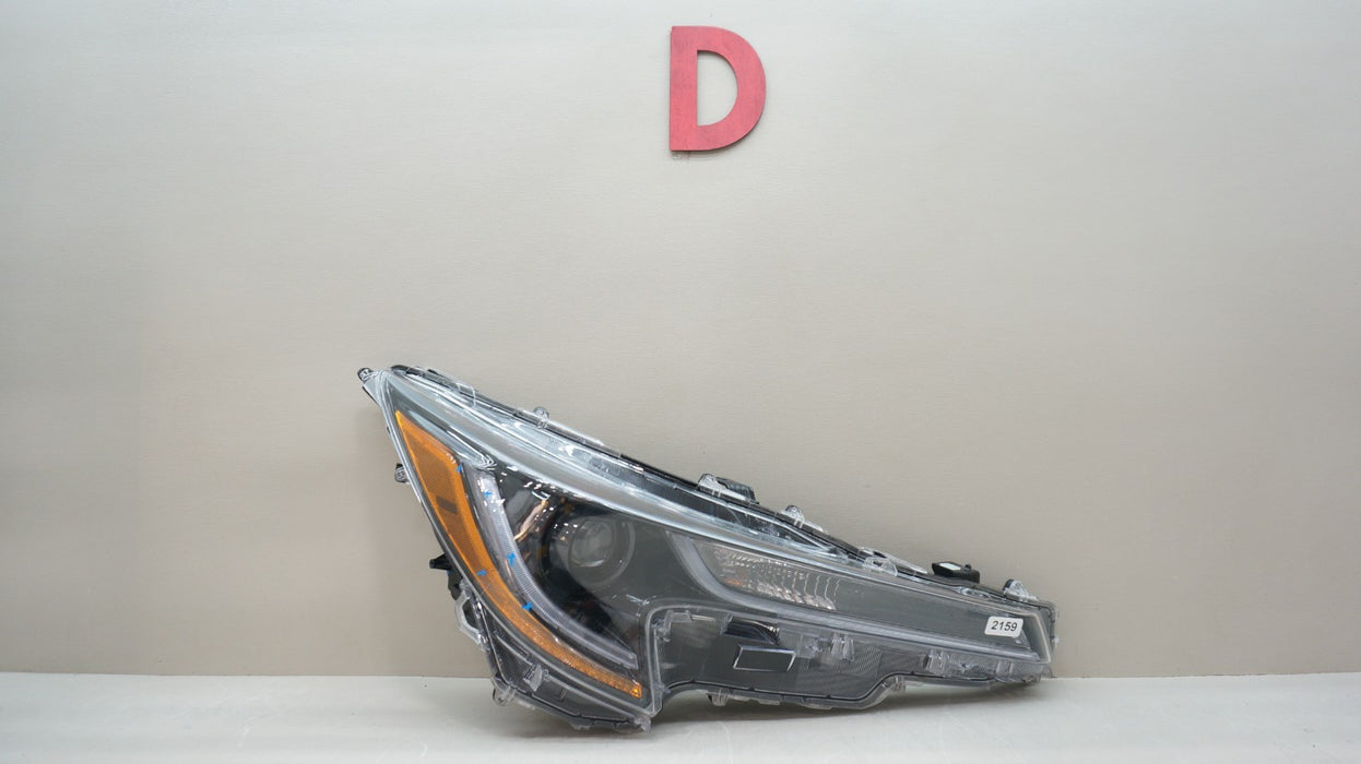 2020-2022 TOYOTA COROLLA FRONT RIGHT PASSENGER SIDE HALOGEN HEADLIGHT OEM