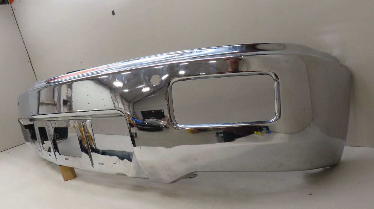 2014 2015 CHEVROLET SILVERADO 1500 FRONT BUMPER METAL OEM