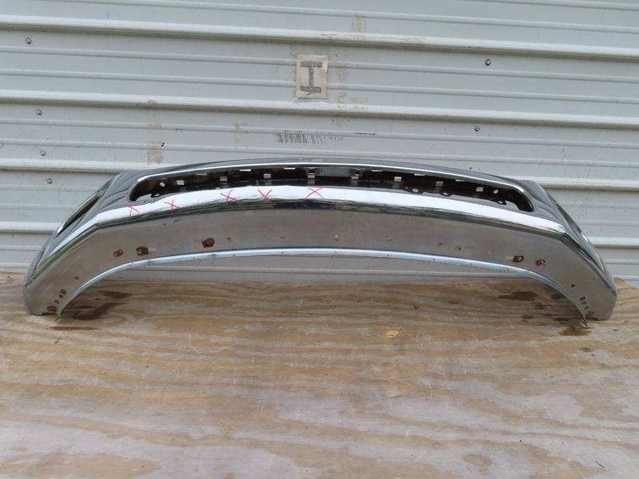 2011-2016 FORD F-250 F-350 SUPER DUTY FRONT BUMPER COVER CHROME OEM BC34-17757