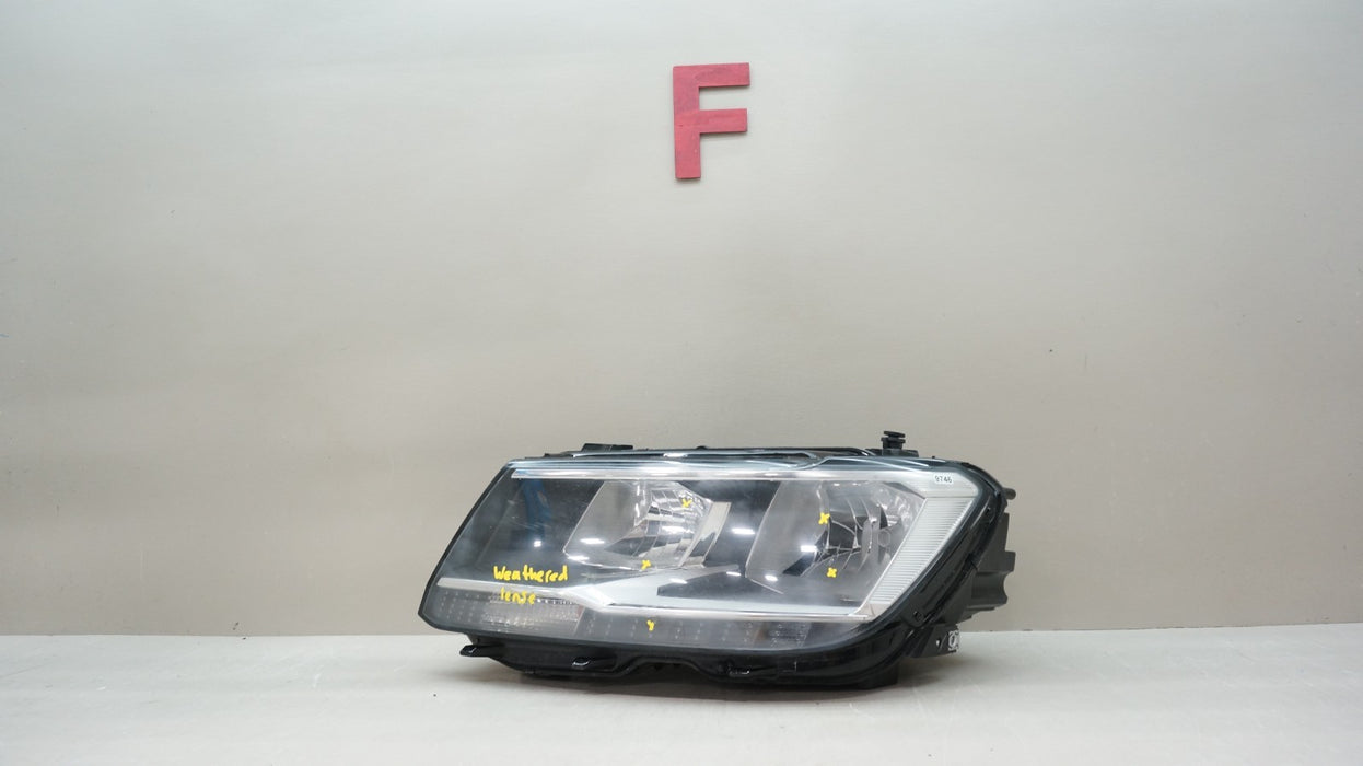 2018-2021 VOLKSWAGEN TIGUAN FRONT LEFT DRIVER SIDE LED HEADLIGHT OEM