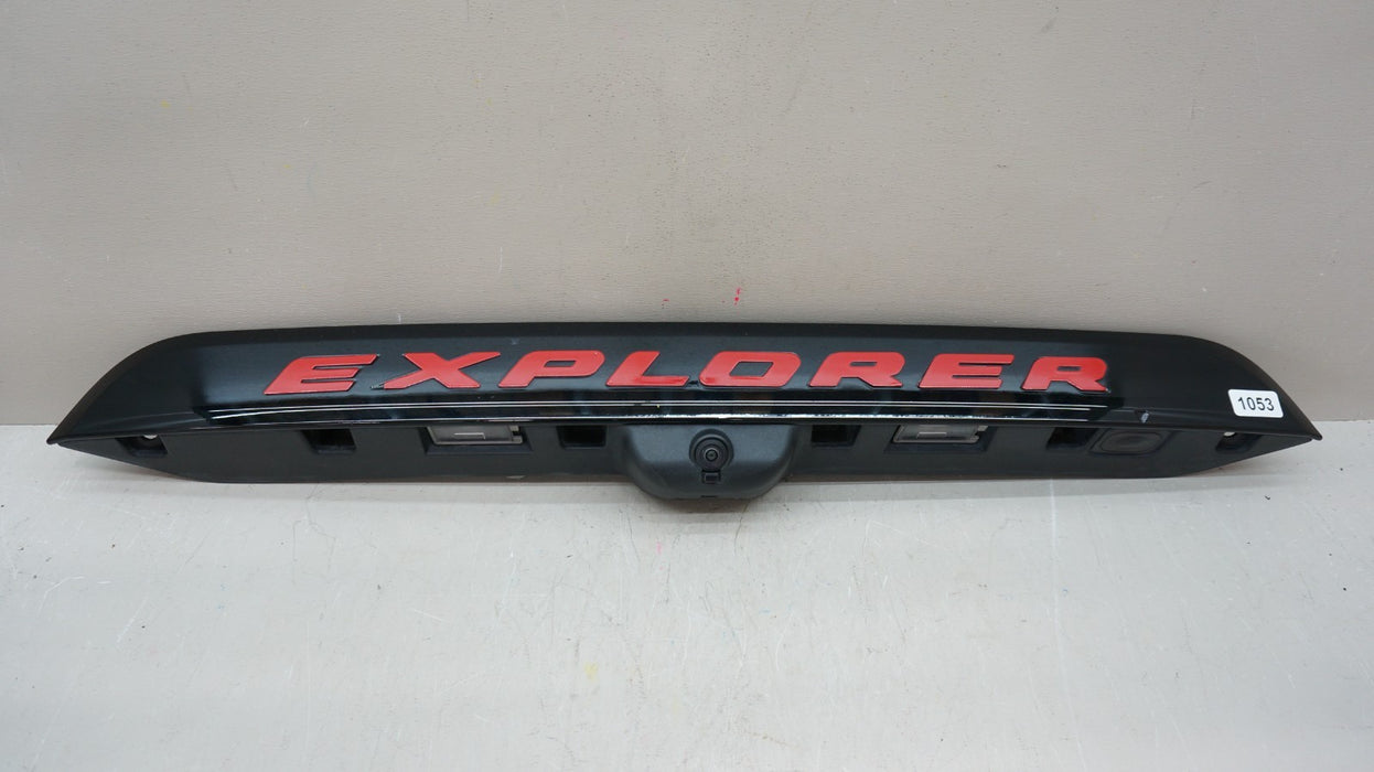 2020-2022 FORD EXPLORER REAR LIFTGATE MOLDING TRIM  WITH CAMERA OEM LB5B-S42509