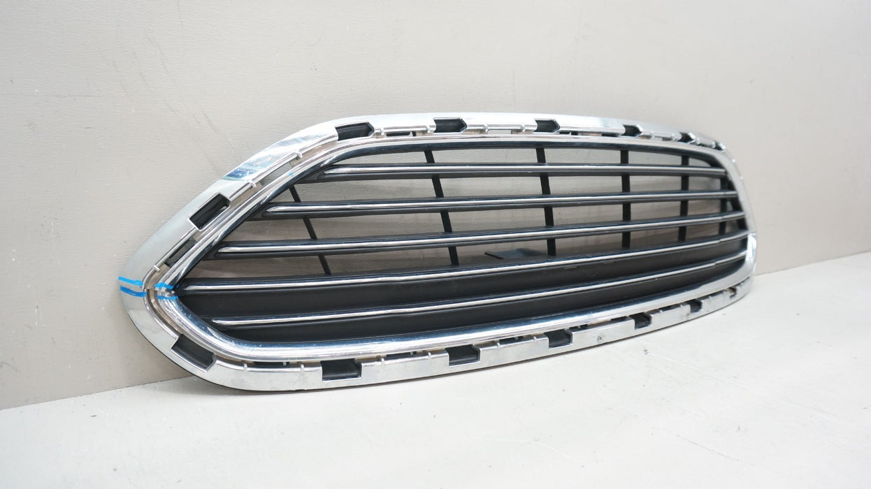 2014-2019 FORD FIESTA FRONT BUMPER UPPER GRILLE GRILL CHROME D2BB-17B968 OEM