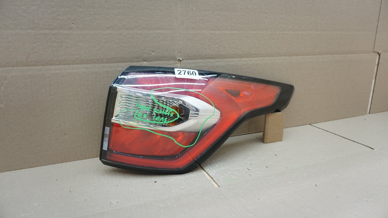 2017-2018 FORD ESCAPE REAR RH RIGHT PASSENGER SIDE OUTER TAIL LIGHT OEM