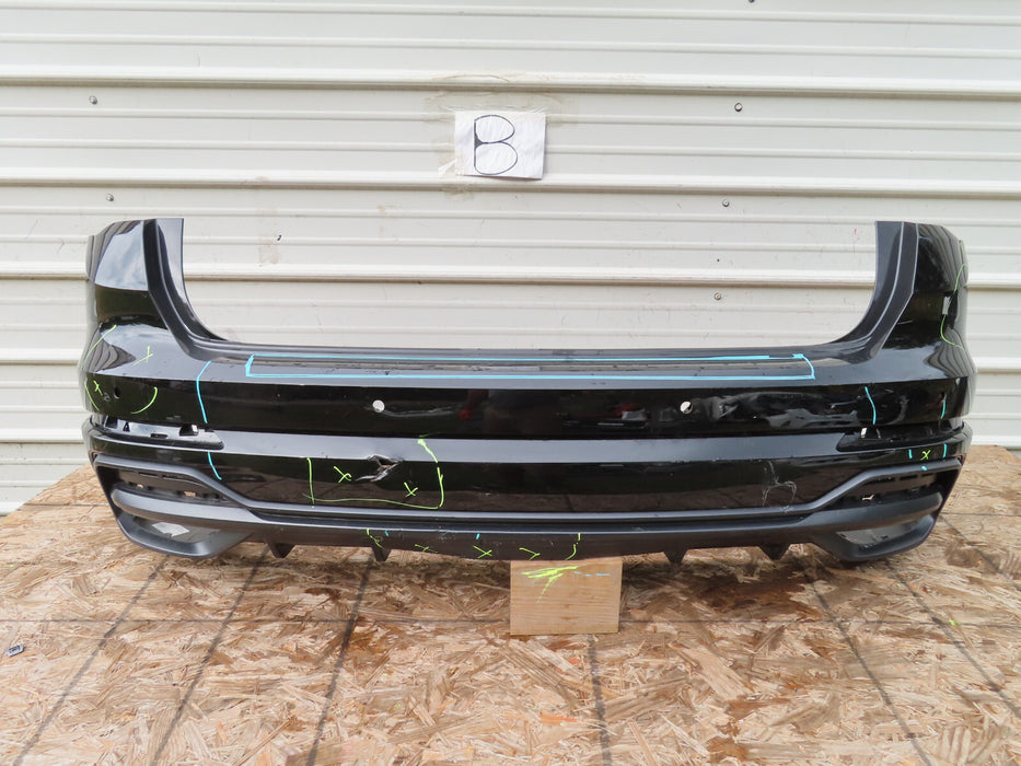 2019-2022 AUDI Q3 S-LINE Rear Bumper Cover OEM