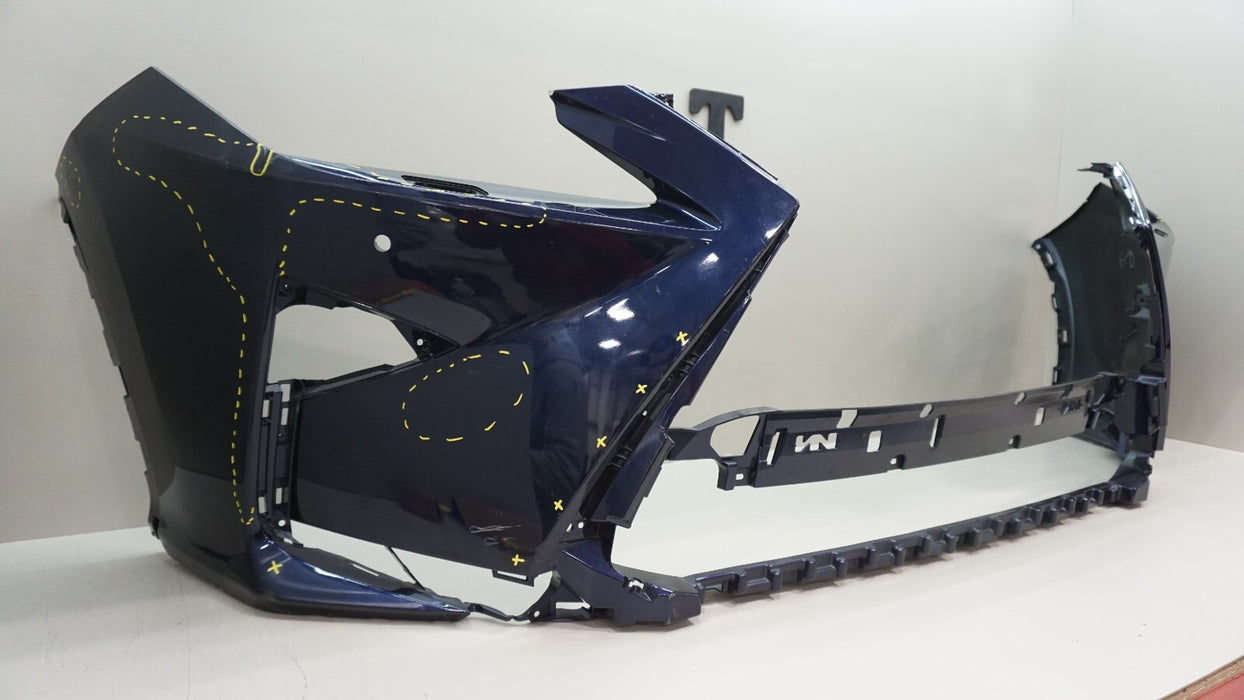 2016-2018 LEXUS RX350 RX450H FRONT BUMPER COVER W/ SENSOR HOLE OEM 52119-0E270