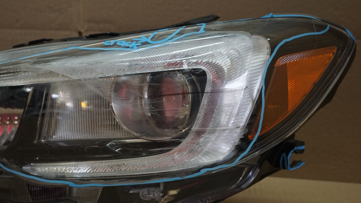 2015-2019 SUBARU WRX FRONT RIGHT PASSENGER SIDE HEADLIGHT LIGHT LAMP  OEM