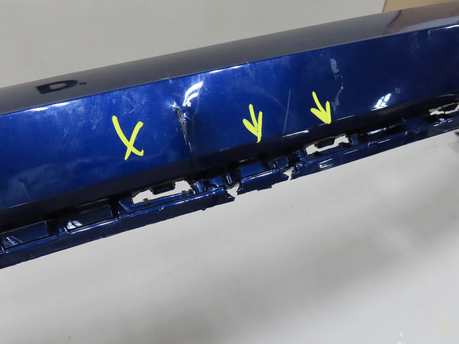 2019 2020 2021 AUDI E-TRON REAR MIDDLE BUMPER COVER OEM 4K3.807.421