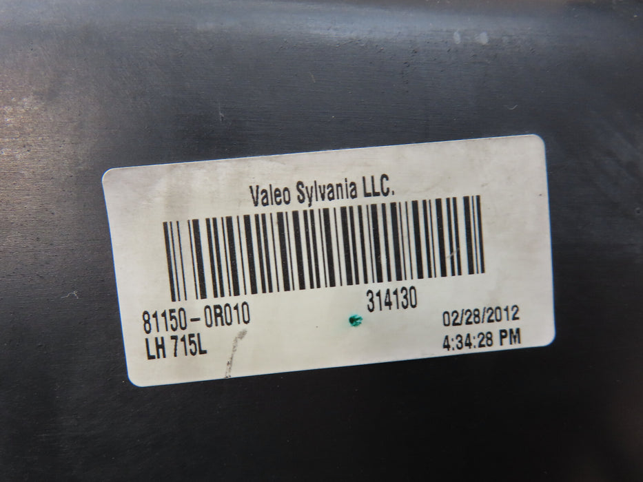 2009-2012 TOYOTA RAV4 FRONT LEFT DRIVER SIDE HEADLIGHT HALOGEN OEM