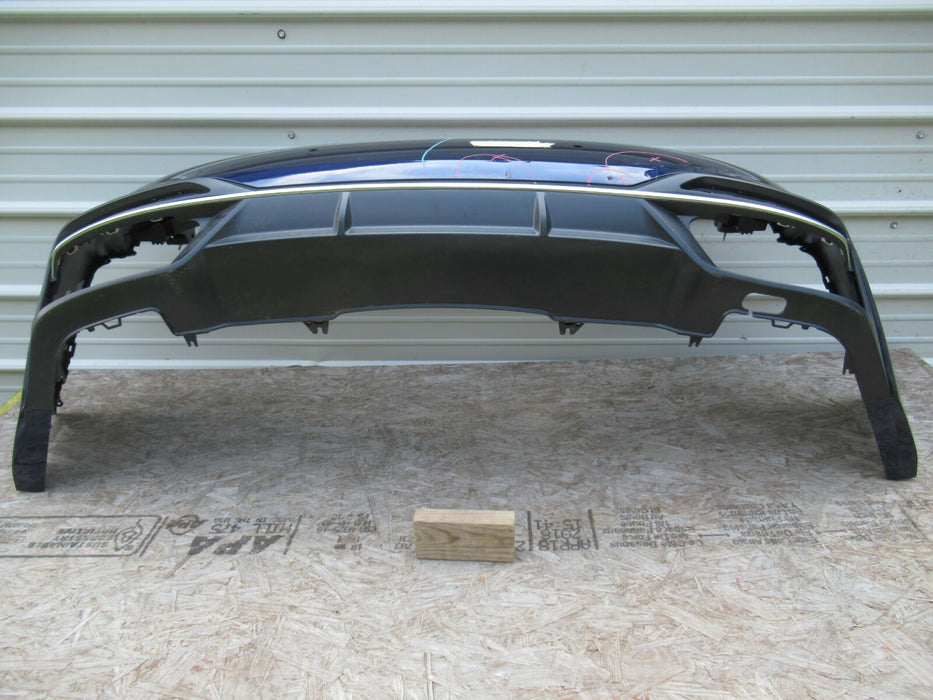 2018 - 2019 AUDI A5 B9 REAR BUMPER COVER PANEL PLASTIC FACTORY 8W6-807-511-H OEM