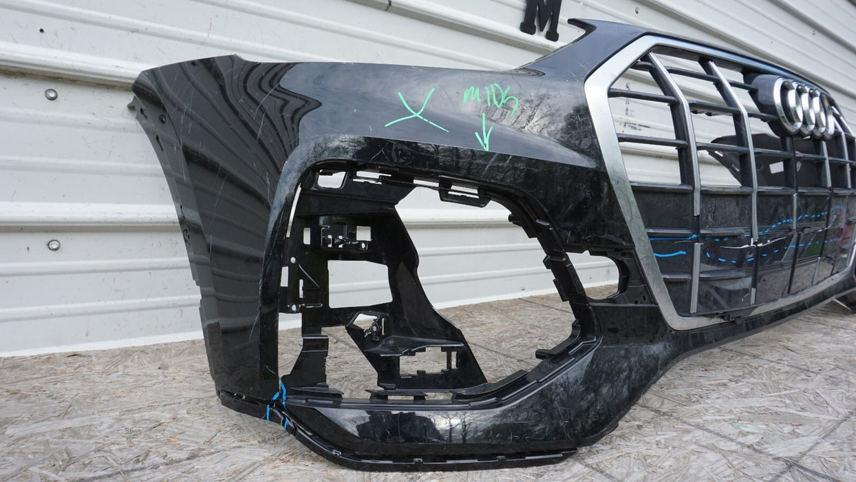 2021-2022 AUDI Q5 FRONT BUMPER COVER OEM 80A807437P 21 22