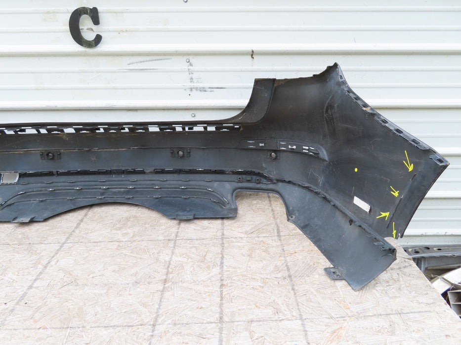 2013-2016 MERCEDES GL450 X166 REAR BUMPER COVER W/ LOWER VALANCE OEM A1668855600