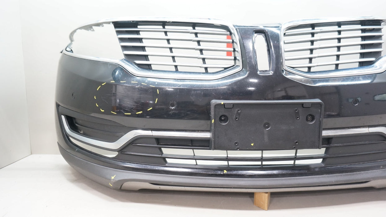 2016-2018 LINCOLN MKX FRONT BUMPER COVER WITH GRILLE OEM FA1B-17F003-AAW