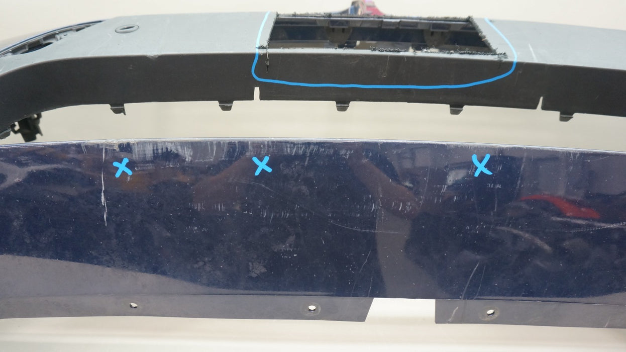 2015-2017 BMW X3 FRONT BUMPER COVER PANEL OEM 7338534