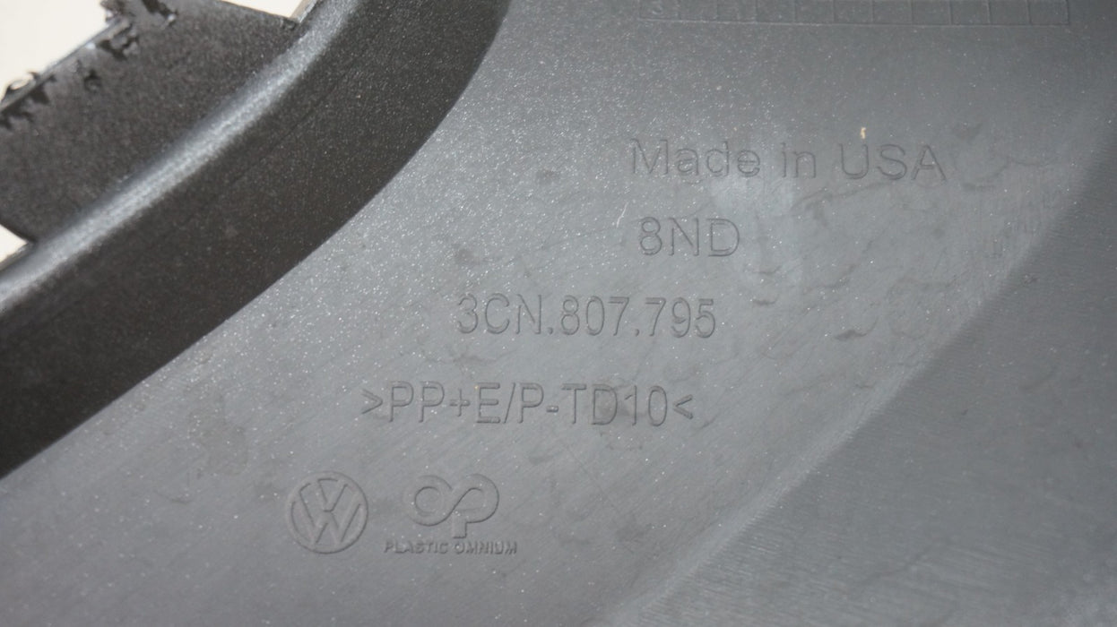 2024-2025 VOLKSWAGEN ATLAS FRONT LEFT DRIVERS SIDE BUMPER MOLDING 3CN807795 OEM