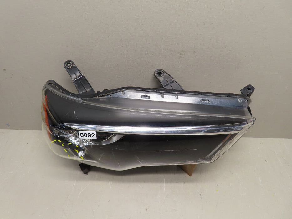 2014 2015 2016 2017 2018 2019 2020 TOYOTA 4RUNNER HEADLIGHT RIGHT RH HALOGEN OEM