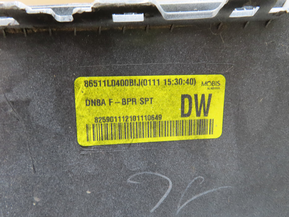 2020 2021 HYUNDAI SONATA SPORT FRONT BUMPER COVER OEM 86511-L0400